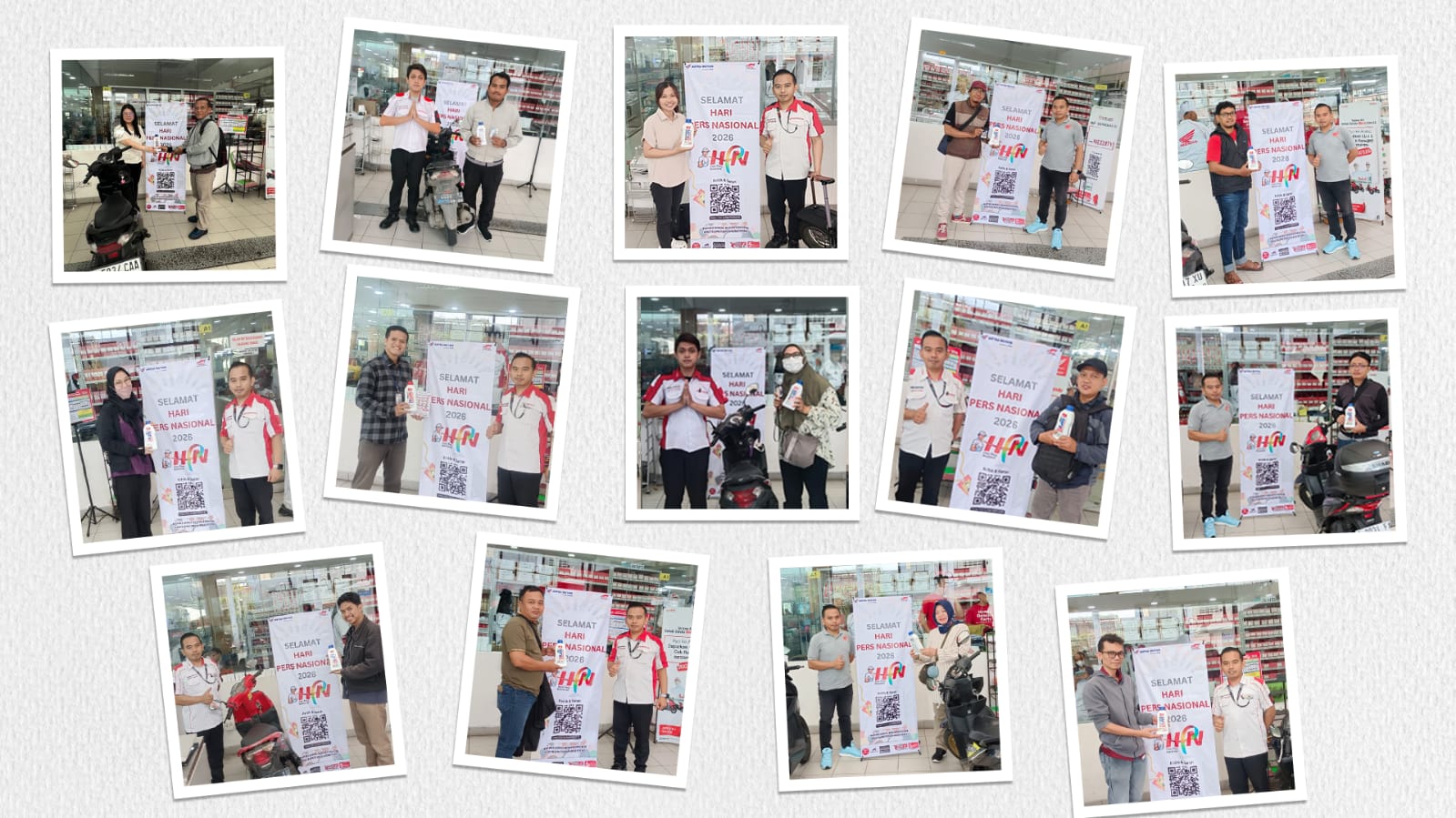 Warna-warni Wartawan Dapat Servis Gratis AHASS Rayakan Hari Pers Nasional di Semarang