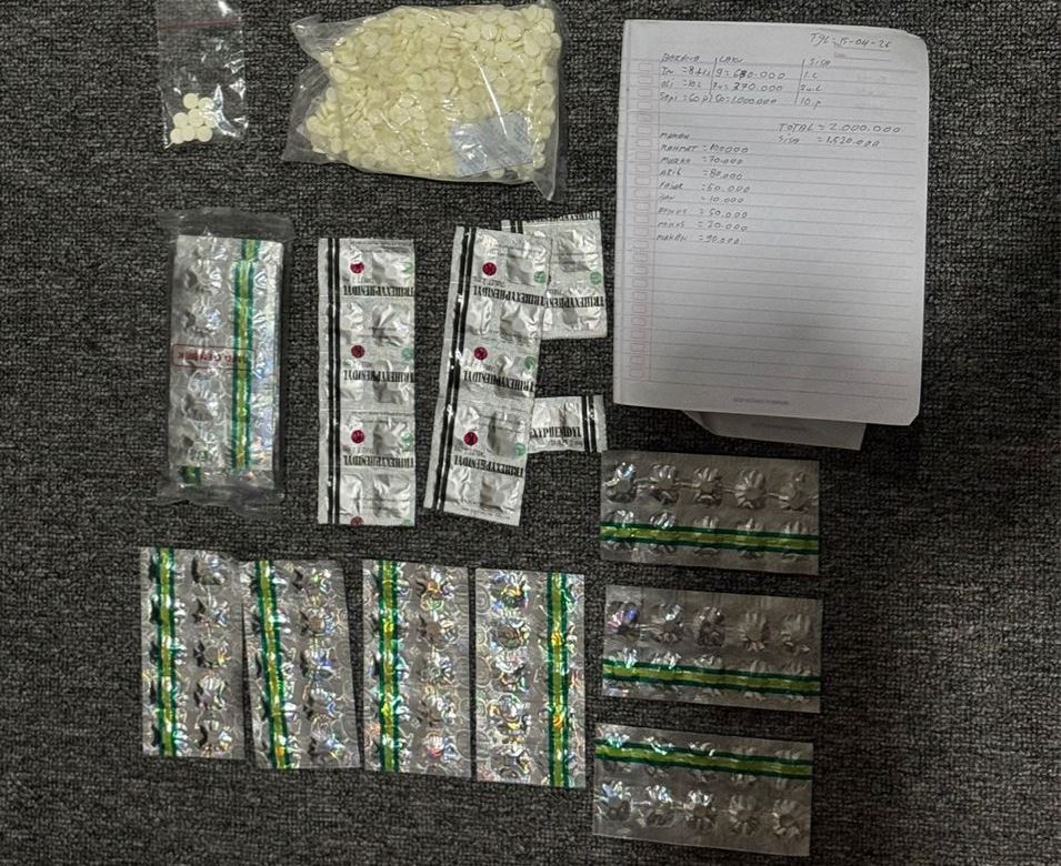Upah Murah, Kurir Obat Ilegal Dibayar Rp50 Ribu Sehari
