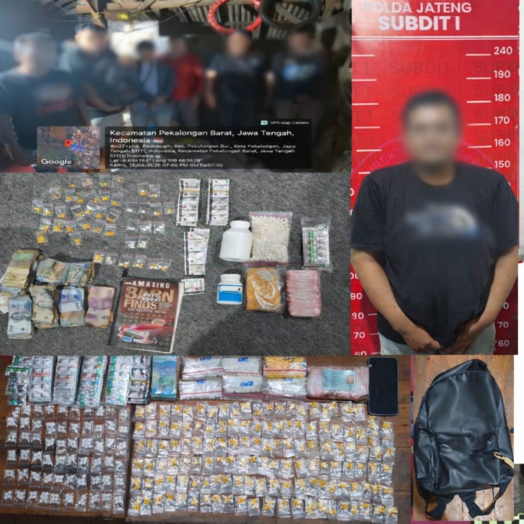 Iming-Iming Rp3 Juta, Pemuda Aceh Jadi Pengedar Obat Terlarang di Pekalongan