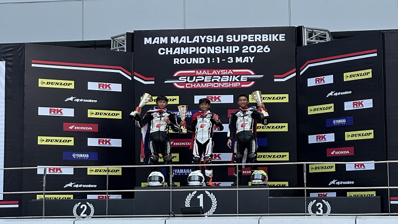 Abimanyu Bintang Fermadi Kibarkan Merah Putih di Sepang, Raih Kemenangan Perdana IHTTC 2026