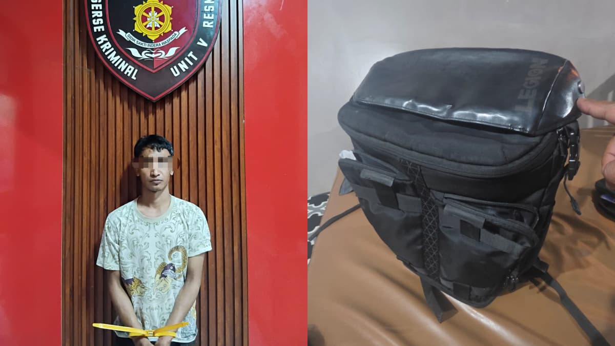 Viral Pencuri Tas Stasiun Tawang Semarang Ditangkap, CCTV Jadi Kunci Polisi Ungkap Kasus
