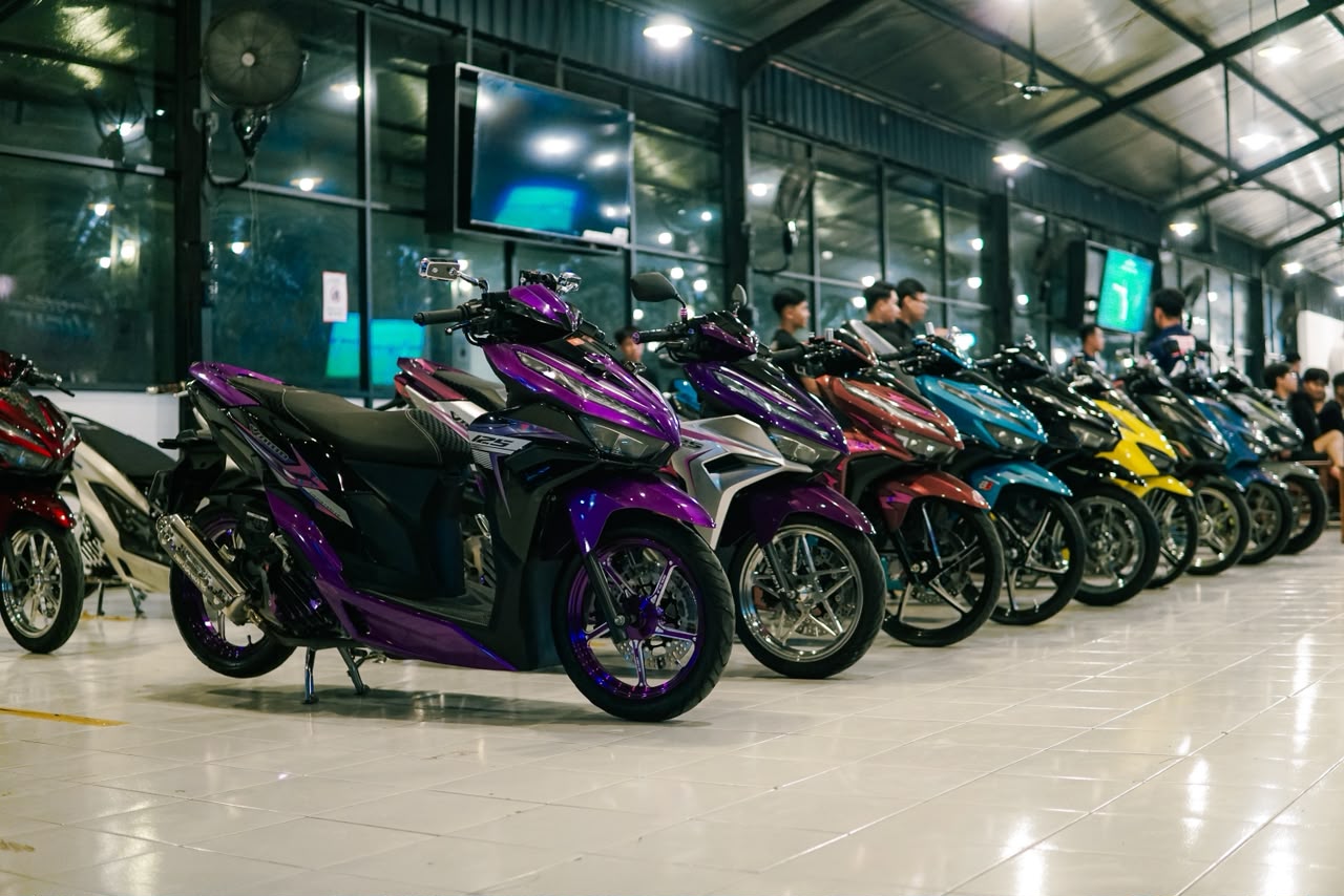 Night Ride Vario EVO 160 di Solo, 260 Bikers Ramaikan Jalanan Kota