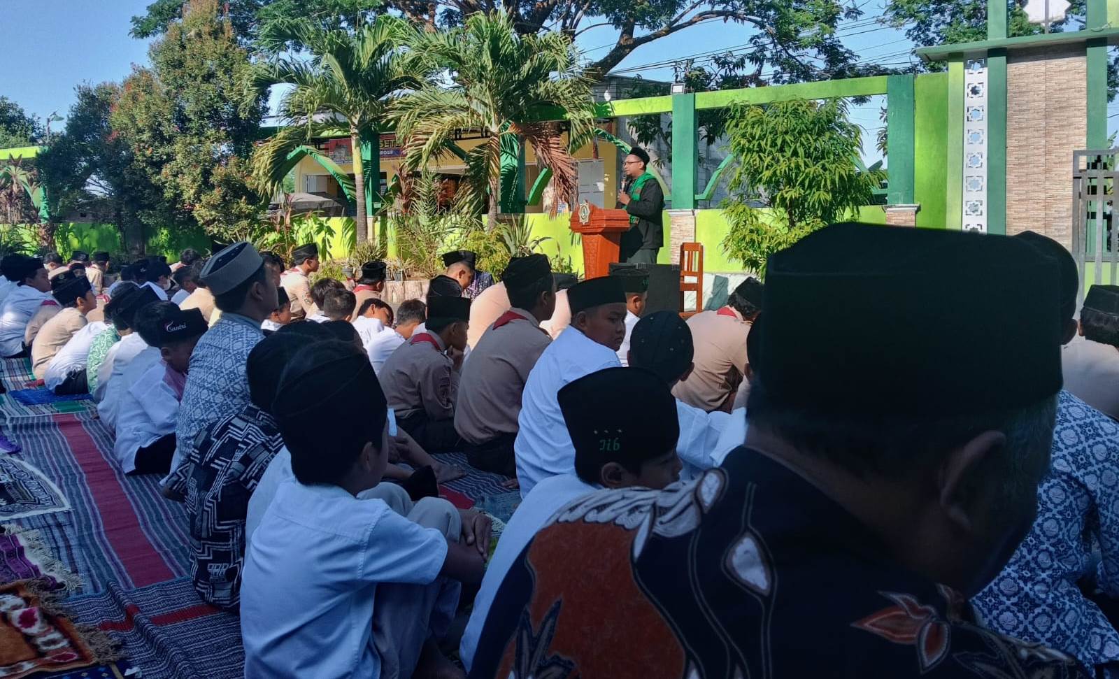 Doa di Tengah Kemarau, Pelajar Grobogan Salat Istisqa Minta Hujan Segera Turun