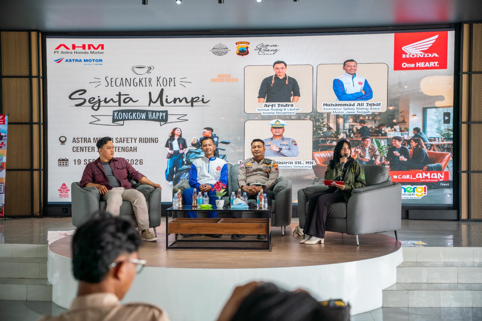 Astra Motor Jateng Edukasi Mahasiswa soal Bahaya Berkendara Mengantuk
